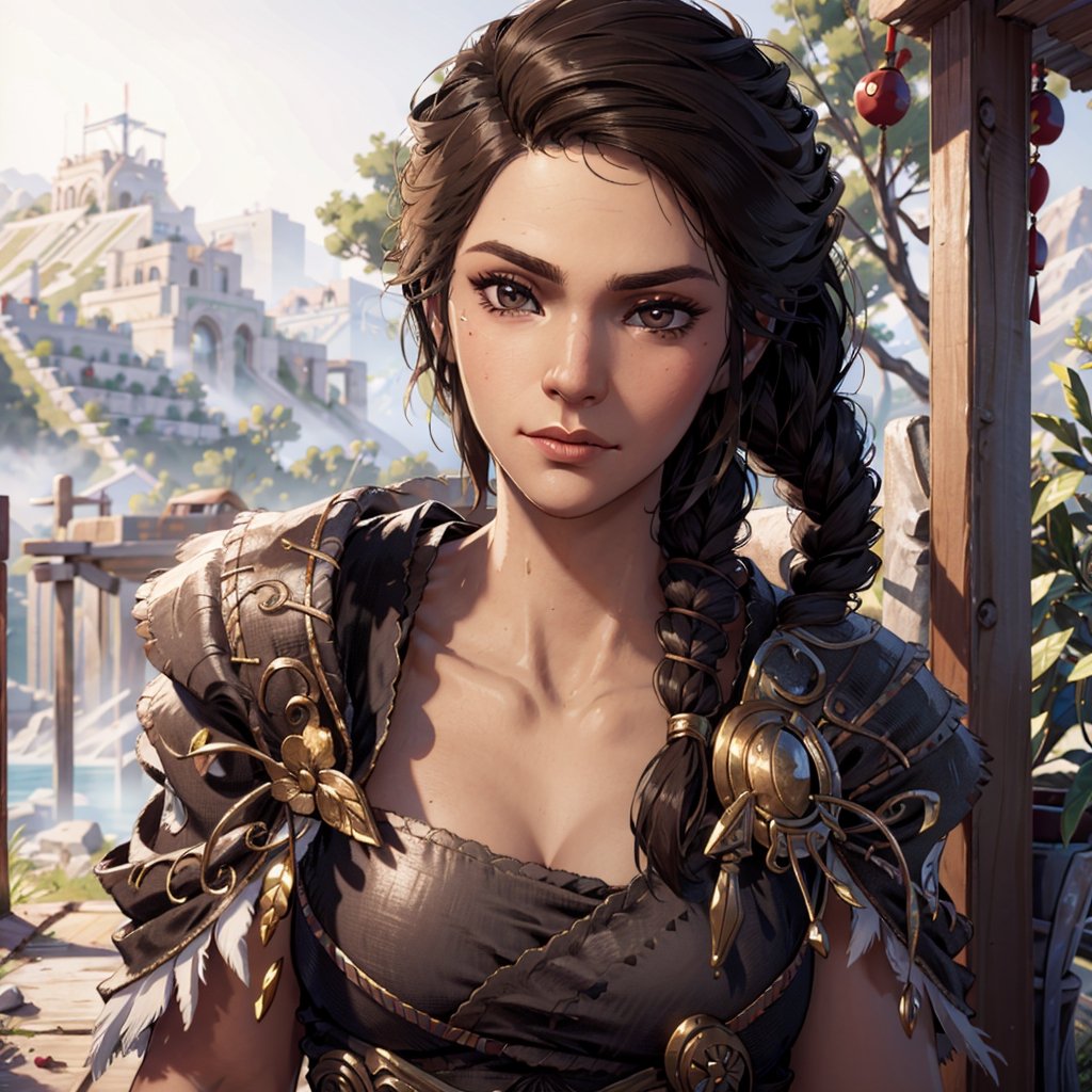 Kassandra, close up, 