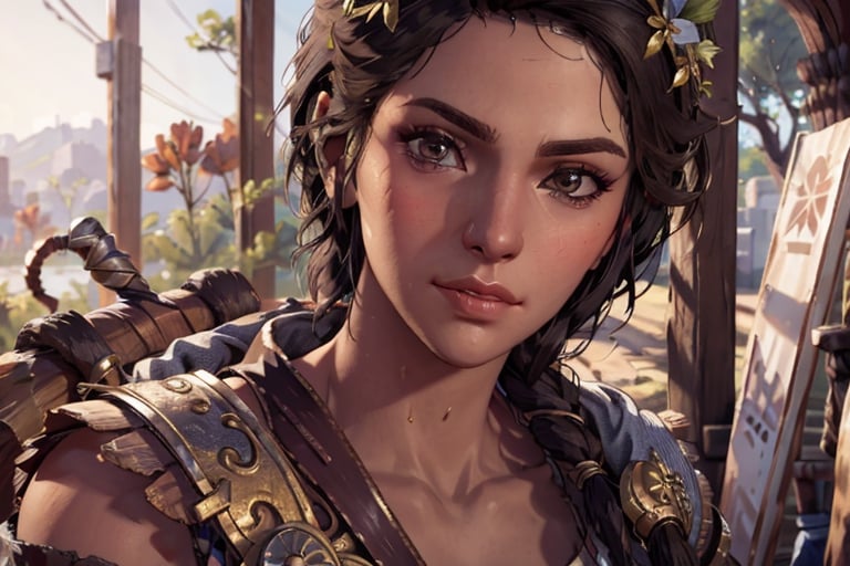 Kassandra, close up, 