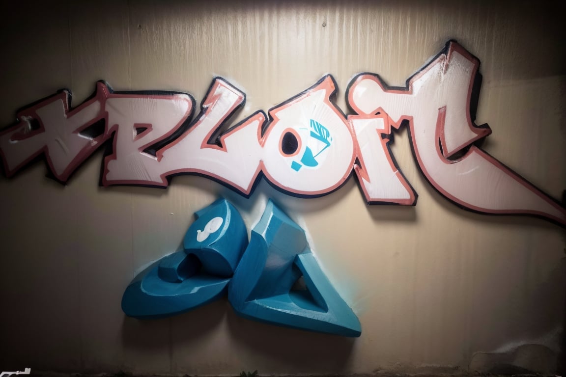 "3D old school style graffiti, train cars, JAHZ letters with soft edges, pastel colors, vintage atmosphere",graffiti 3d,Graffiti 3D,pieza