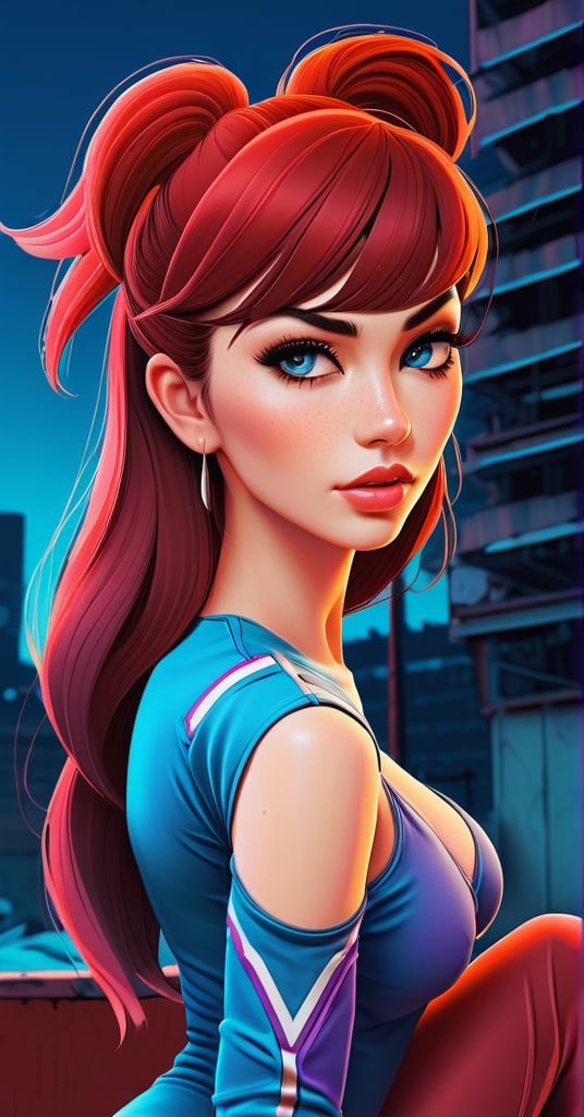 Style features:
Illustrative
Urban
Detailed
Letters
Vivid
full body,
Faye Valentine, by loish, exaggerated, by alex ross, by ilya kuvshinov, by frank frazetta, glow in the dark, grunge,
High resolution, extremely detailed, atmospheric scene, masterpiece, best quality, high resolution, 16k, high quality), (Full Body), SAM YANG, High detailed, picture perfect face, slim waist, perfectly textured skin, straight hair, dark hair, colorful, (wipe lips, thic lips), cute, sexy, charming, alluring, feminine, she looks lost, in awe, (fallout game video (blue vault 101 jumpsuit)), run, looking out over post apocalyptic scenario, junkyard, wild west, fallout, video game, more details, High detailed, apocalyptic city backdrop, EnvyBeautyMix23,EnvyBeautyMix23,DeepikaPadukone,18+,sexy,3dcharacter,giga_busty,sidesexwithfeet