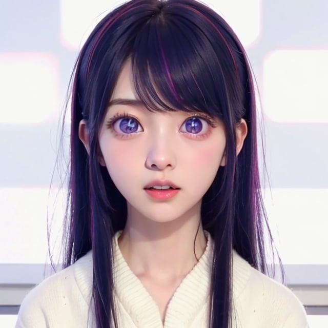 hoshino ai,Ai Hoshino, surprised