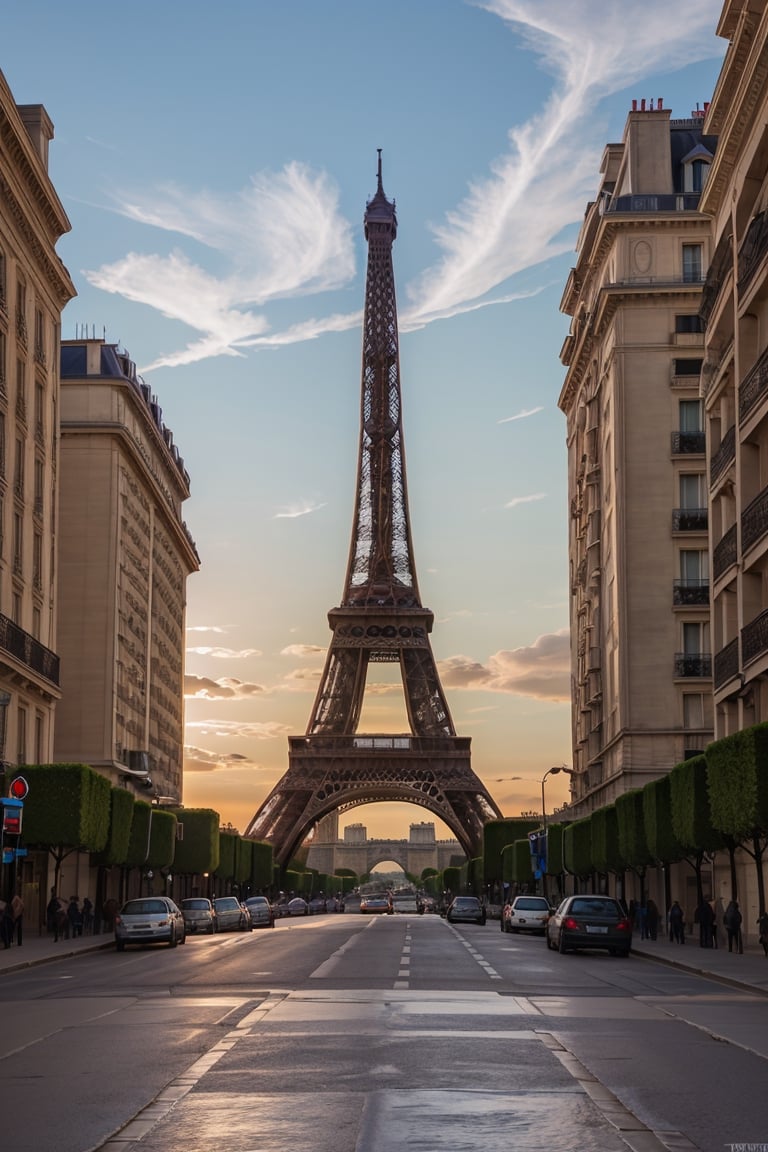 eiffel tower, danmumford style
