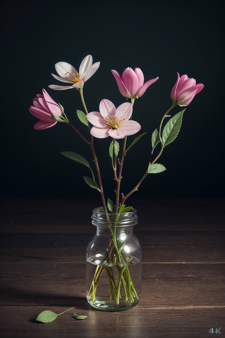 Close-up of a bouquet of flowers on a branch,paul barson,Blue flowers,beautiful digital artworks,beautiful digital art,flowers and blossoms,surreal waiizi flowers,beautiful flowers,flowers in full bloom,flowers with intricate detail,Incredibly beautiful,beautiful art,beautiful composition 3 - d 4 k,gorgeous digital art,Blue cherry blossoms
