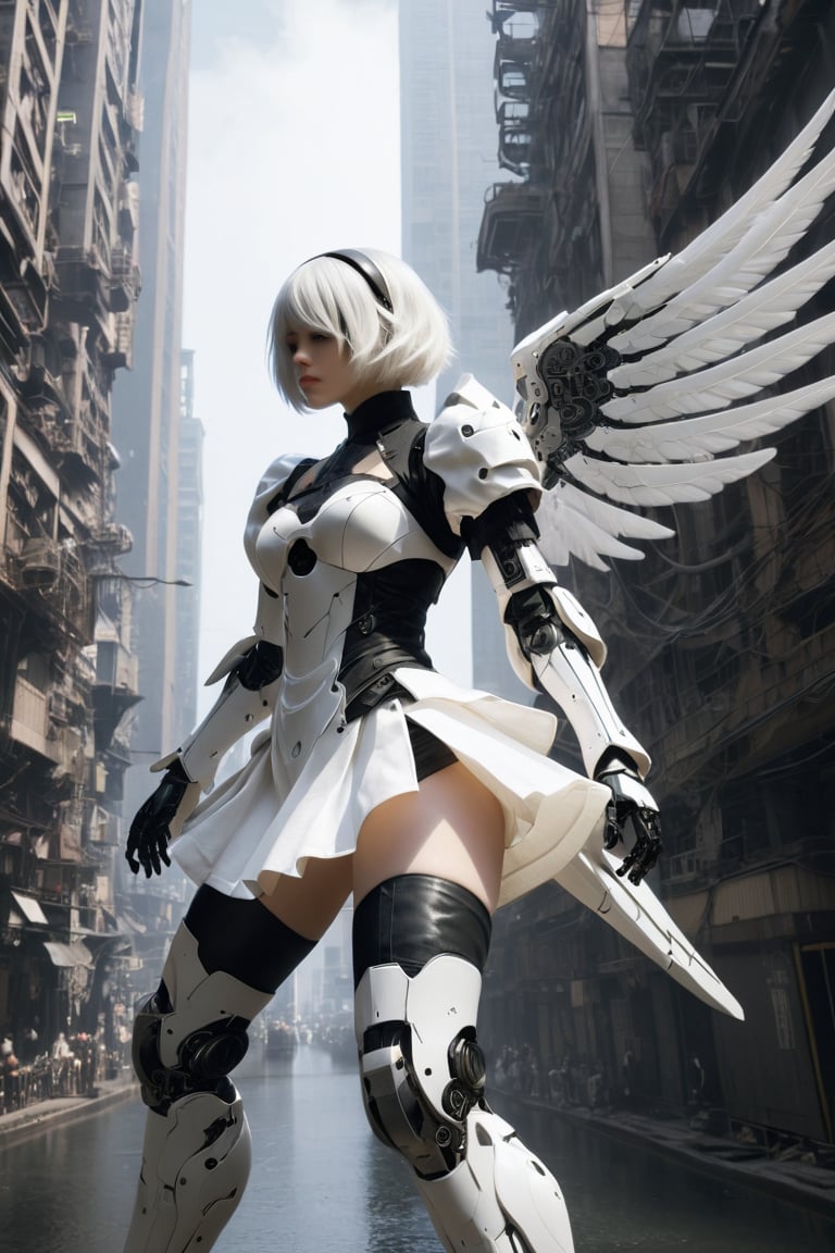 nspired,masterpieceabadon city,2b,nier automata, mecha armor, realistic, ,white suit,mecha leg,neon suit,detailed white skirt,mecha wing,score_9,score_8_up,score_7_up,
masturbation, fingering, squirting orgasm