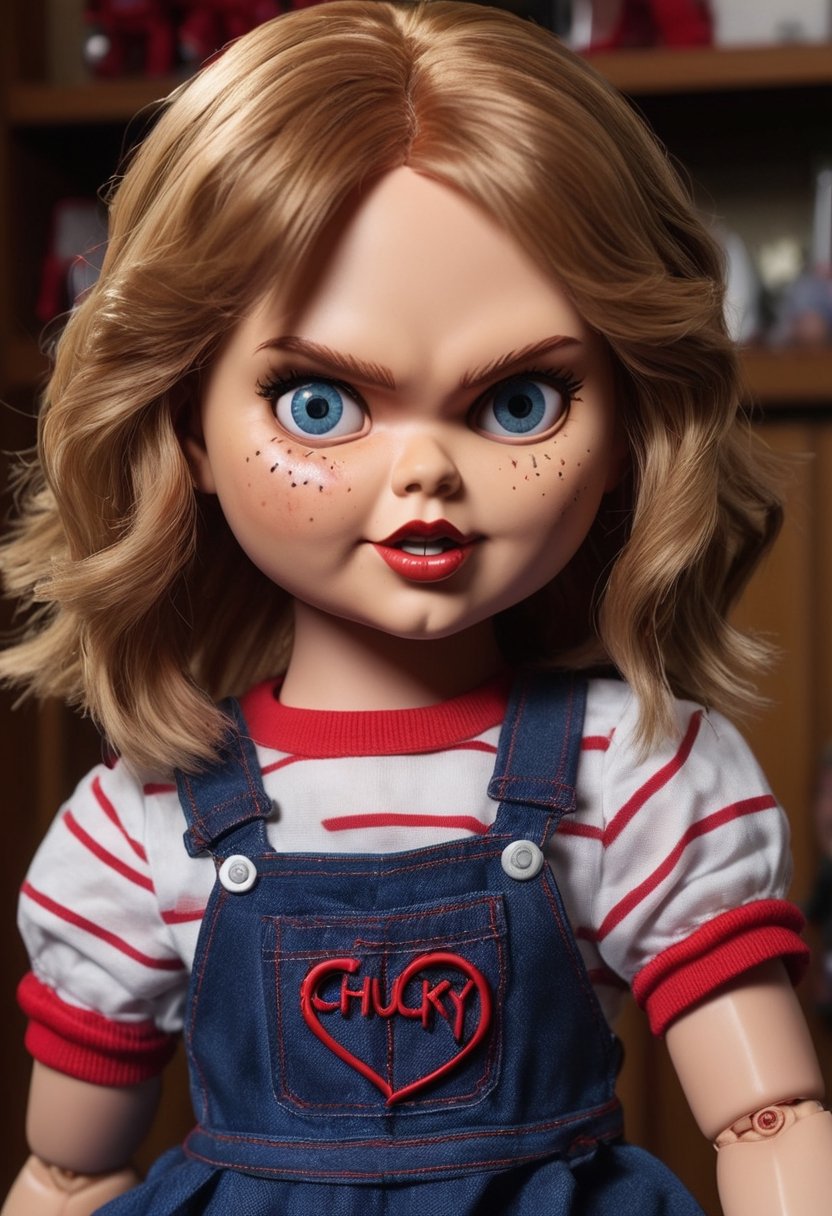 A chucky doll that looks like Taylor Swift