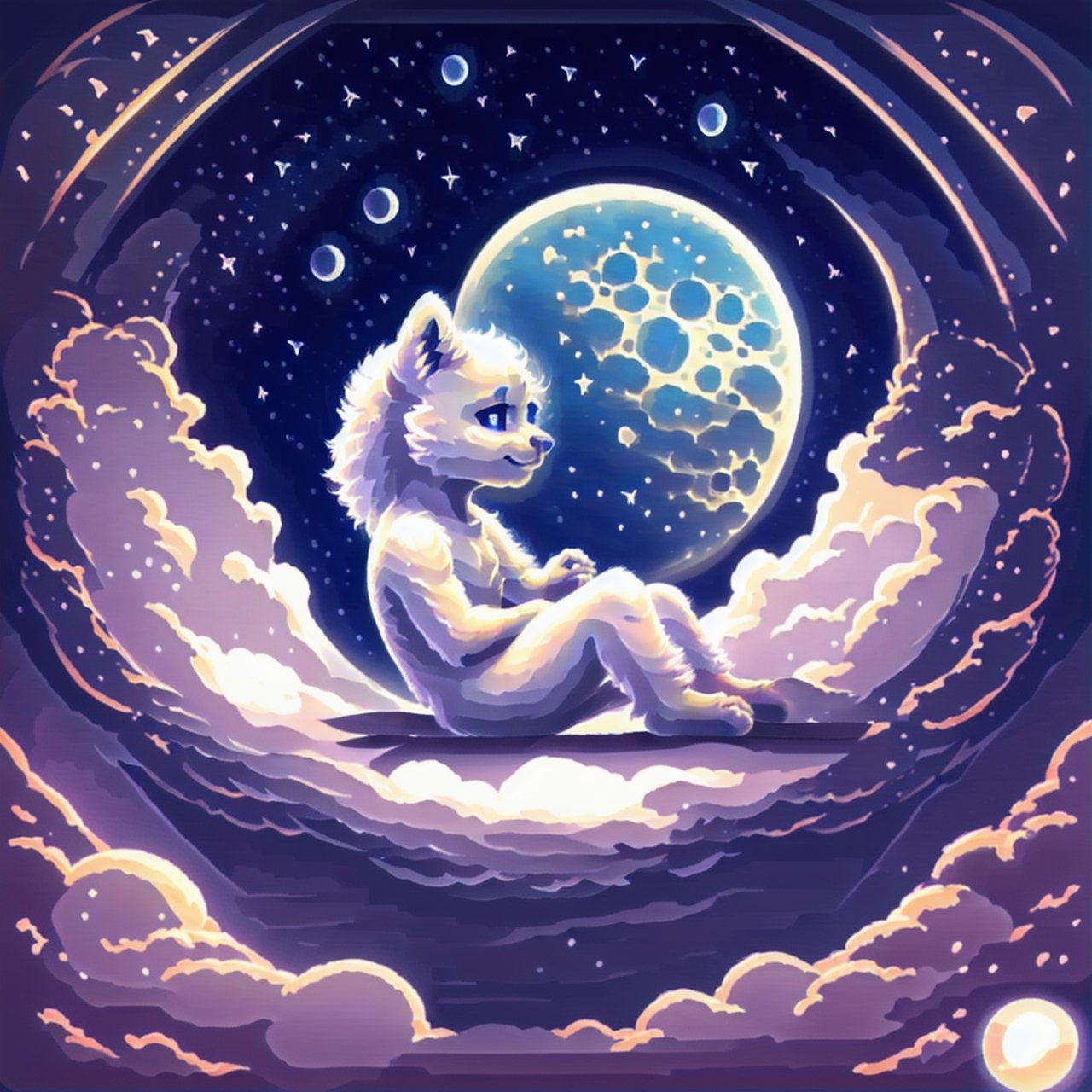 , ((S̶c̶u̶f̶f̶e̶d̶_fluff)), S̶c̶u̶f̶f̶e̶d̶_fluff logo, sitting moon,