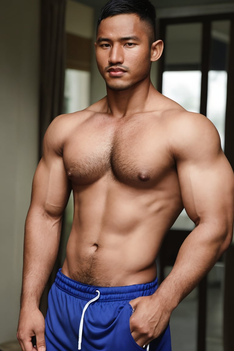 Masterpiece, realistic, cinematic, intricate details, high detail, handsome, candid photograph,  jtusher, 1man, homoerotic, detailed realistic face, (stubble),  bodybuilder player,shorts , running, determined facial expression,
,,syahnk,Perfect abs,huge muscles,sportsman,sexhot,muscle daddy,homoairotic illustration