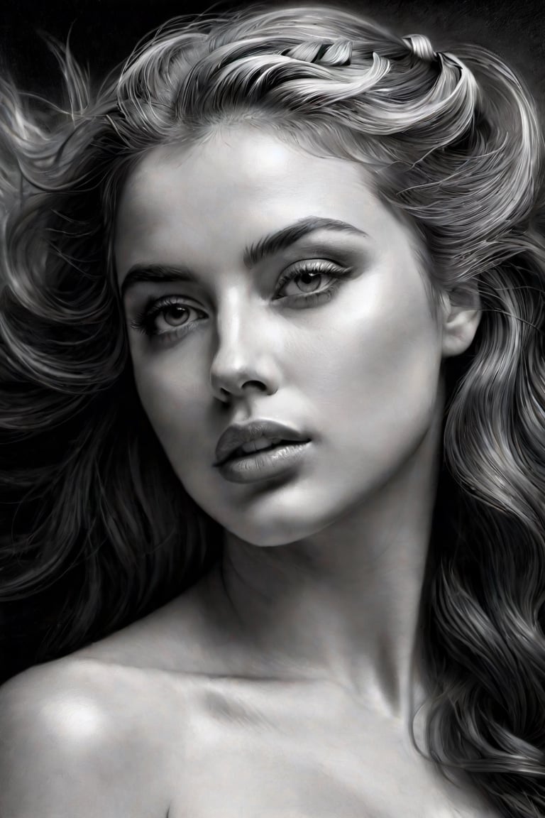 beautiful female face, great beauty,

in black and white,

pencil and charcoal drawing,

very detailed, a perfection,

good lighting,

photorealistic,

conceptual art,

perfect composition,

Beautiful, detailed, intricate and incredibly detailed octane rendering that is trending on artstation,

8k art photography,

photorealistic conceptual art,

soft natural volumetric cinematic perfect light,

chiaroscuro,

award-winning photography,

masterpiece,

pencil and charcoal on canvas,

drawing masterpiece,

photorealistic portrait,

Raphael,

caravaggio,

greg rutkowski,

whistle,

beksinski,

giger