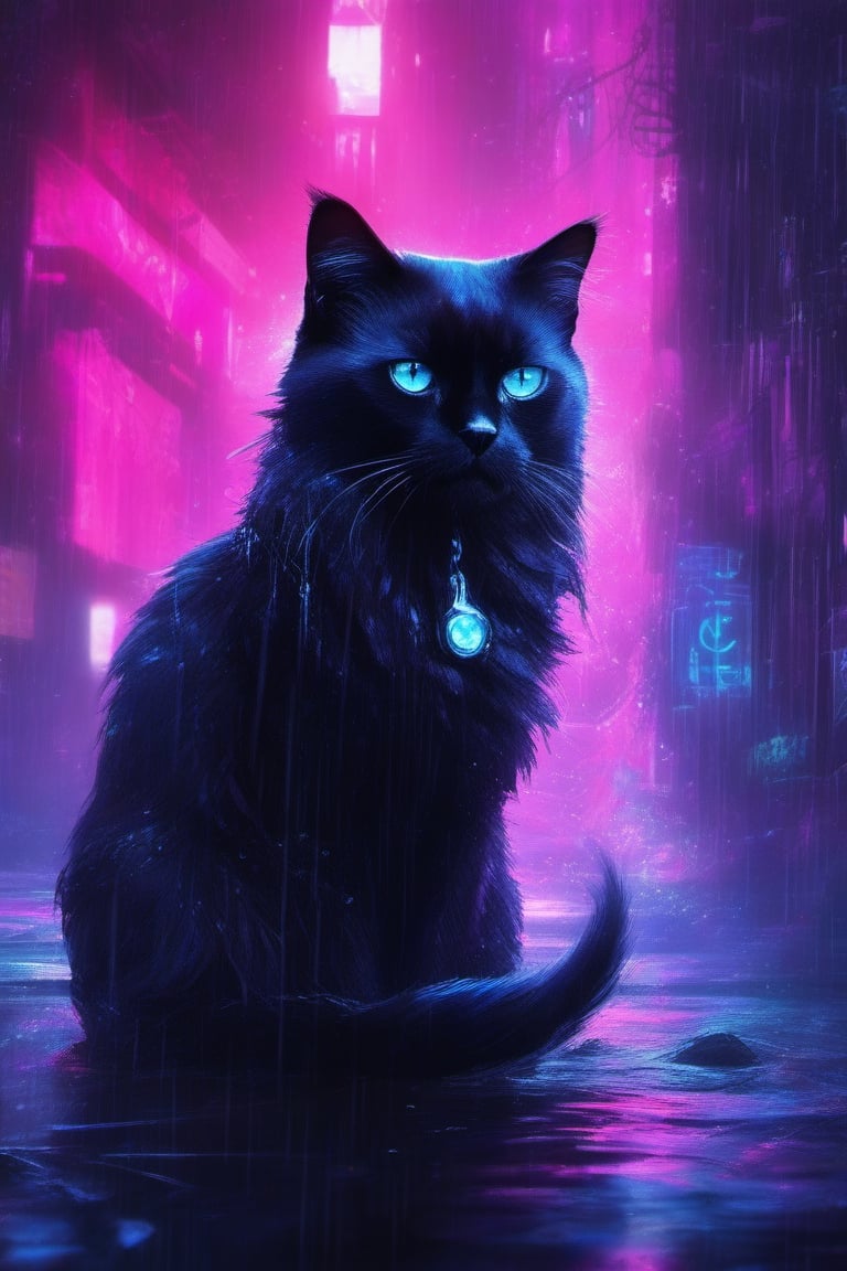 pariah,

cyberpunk,

Science fiction,

futuristic night of a himalayan siamese cat,

neon black,

reflections,

rain,

fog,

film noir,

bright,

mysterious,

energy,

force,

spirit,

action,

landscape,

character study,

masterpiece,

darkness,

expert,

incredibly detailed,

4k resolution,

griffiths meat,

charlie bowater,

John William Waterhouse

colors,

chiaroscuro,

movie