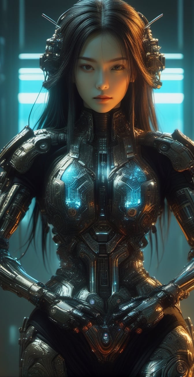 (1girl solo:1.2), , photorealism, chromatic aberration, lens distortion, sharp focus, highest detail, in the style of esao andrews, smile, (oil shiny skin:1.3), (huge_boobs:1.5), willowy, chiseled, (hunky:2.2), body turn -46 degree, (perfect anatomy, prefecthand, dress, long fingers, 4 fingers, 1 thumb), 9 head body lenth, dynamic sexy pose, breast apart, ((full body:0.6)), (artistic pose of a woman),HellAI,fire,Glass Elements,(Transperent Parts),Extremely Realistic,NIJI STYLE,DonMF41ryW1ng5XL,DonM3lv3sXL,Digital_Madness,chrometech,surface imperfections,DonMChr0m4t3rr4XL ,Cyberpunk,Mecha,horizontal,Enhanced All,DonM3l3m3nt4lXL,Katon,Ninjutsu,Ninja,xxmix_girl,DonMV01dfm4g1c3XL ,DonMT3chW0rldXL