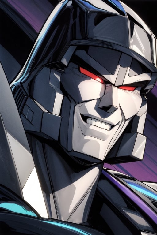 Megatron G1, smiling