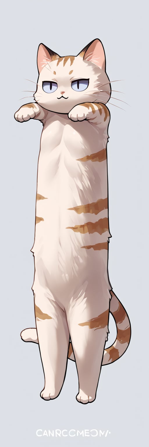 score_9, score_8_up, score_7_up, source_anime, Extreme long Body cat,IncrsXLLCM, full body, , chibi, cat, no humans,