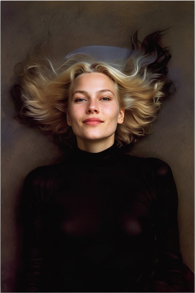 (((Iconic girl blonde short hair light but extremely beautiful)))
(((view aerial, beautiful smile)))
(((chiaroscuro darkness light colors background)))
(((masterpiece,minimalist,epic,
hyperrealistic)))
(((Monochrome light solid vivid colors)))
(((Gorgeous,voluptuous,
sophisticated)))
(((by Annie Leibovitz style,by caravaggio style))),digital artwork by Beksinski