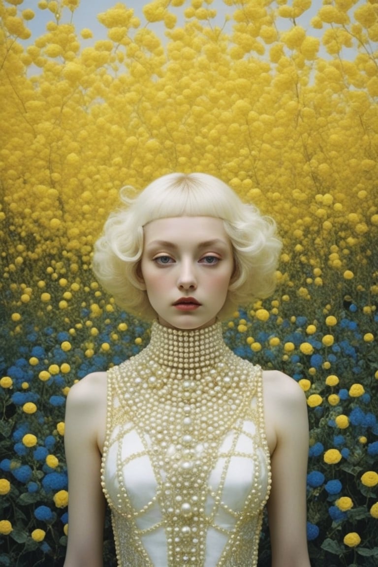 (((iconic,conic,squares,triangle,sphere ,futuristic-sci-fi but extremely beautiful)))
(((pea yellow, pea flowers blues, white pearls trim)))

(((hasselblad 70mm camera films)))
(((Surrealist art, Dreamlike, mysterious, provocative, symbolic, intricate,photorealistic, masterpiece)))
(((open spaces,love epic,Desire)))
(((intricate details, masterpiece, best quality,master of photographed)))
(((Wide angle, full body shot, profile view)))
(((dynamic pose, looking at viewer))) 
(((by leonardo da vinci style,by Diane Arbus)))