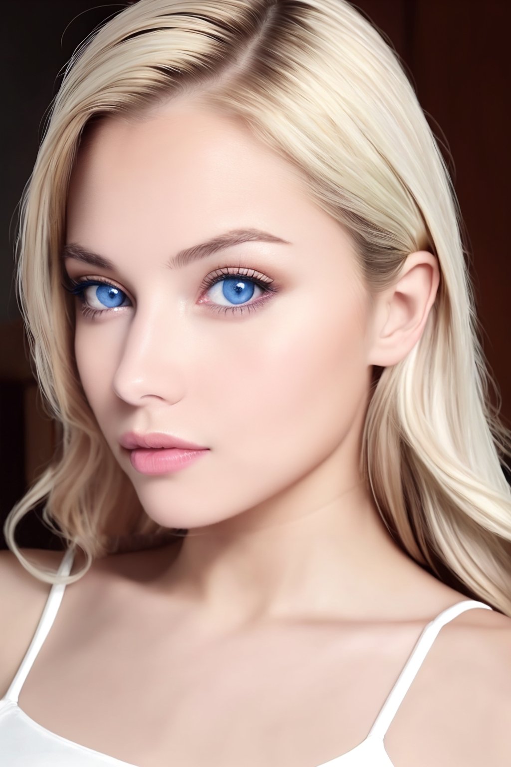 1girl, 20 y.o. English girl, upper body Portrait, looks at viewer, 
upper body shot, waist up shot, extreme beauty, 
tiny_breasts,petite, erect_nipples_under_clothes, pert breast, 
looking at viewer, shot from the front,
photo of perfecteyes, eyes, symmetrical pale blue eyes,  blond hair, beauty, focus on the face, straight thin blonde hair, ,Beautiful eyes ,rayen dress, 
hyperrealistic, photorealistic, masterpiece, Extremely detailed CG unity, 8k wallpaper, best quality highres



