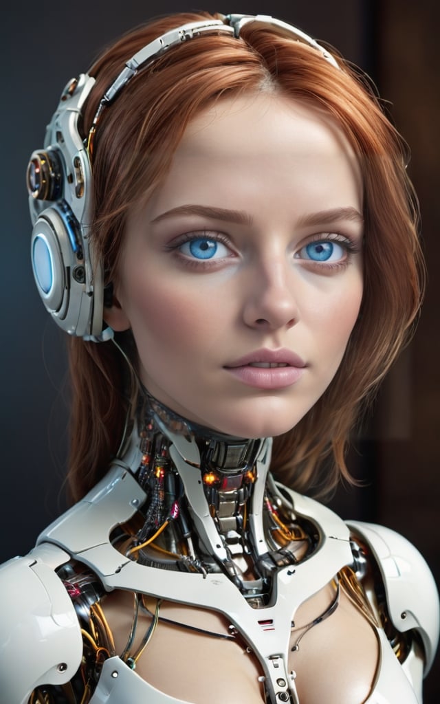 masterpiece, best quality, realistic, extreme realism, 1girl, Deru, extremly detailed face,  (reelmech:1.5),complex 3d render ultra detailed of a beautiful porcelain profile woman android face, ((cyborg)), robotic parts, 150 mm, beautiful studio soft light, rim light, vibrant details, luxurious cyberpunk, lace, hyperrealistic, anatomical, cable electric wires, microchip, elegant, beautiful background, octane render, 8k, best quality, masterpiece, an extremely delicate and beautiful, extremely detailed ,CG ,unity ,wallpaper, (realistic, photo-realistic:1.37),Amazing, finely detail, masterpiece,best quality,official art, extremely detailed CG unity 8k wallpaper, absurdres, incredibly absurdres, robot, full body shot, sitting, 