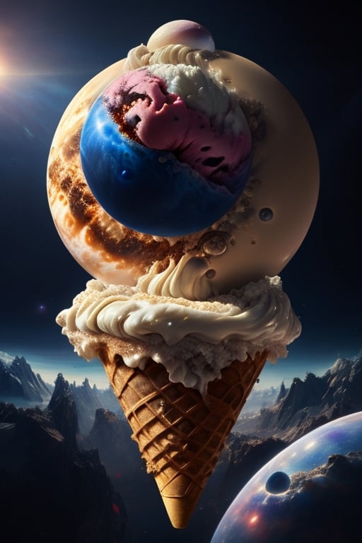 masterpiece, best quality, 
ICE cream scoop as The planet Jupiter,
Jupiter is the fifth planet from the Sun and the largest in the Solar System ,


,earth (planet)