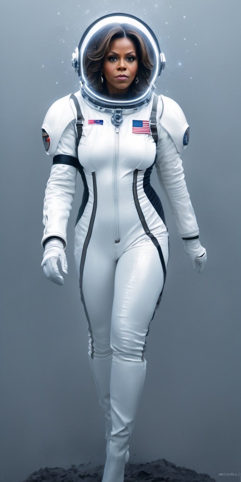 (+18) , nsfw, 

cinematic photo, 
4k photo, 
extremely detail, 

sexy girl,
Gothic girl, 
(Michelle Obama face),
floating in space, 
between the star, 
holding glowing globe moon, 

((full glass astronat helmet)), 
((sexy)), 
transparent astronat clothes, 
Realistic astronat suit, 
white, 
full body, 
((Long Cleavage)) ,
Big breasts, 
Exposed ample pussy, 
Perfect pussy, 
pretty face, 
Huge ass ,
Small waist, 
Hour Glass body, 
Beautiful eyes, 
Perfect eyes, 

,painting by jakub rozalski,