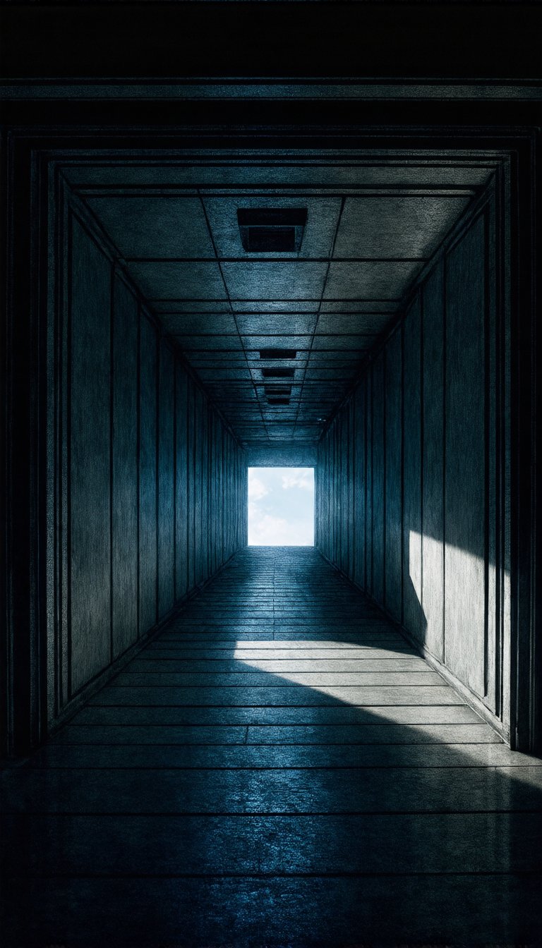 (A depiction of an empty vault, rendered in ultra-high definition with a realistic touch, showcasing vivid colors and intricate details. The UHD drawing, executed with pen and ink, boasts a flawless composition. This beautiful, detailed piece is reminiscent of the highly detailed octane renders that trend on ArtStation. It combines elements of artistic photography and photorealistic concept art, all bathed in soft, natural, volumetric cinematic lighting that enhances its perfection), Detailed Textures, high quality, high resolution, high Accuracy, realism, color correction, Proper lighting settings, harmonious composition, Behance works,majien