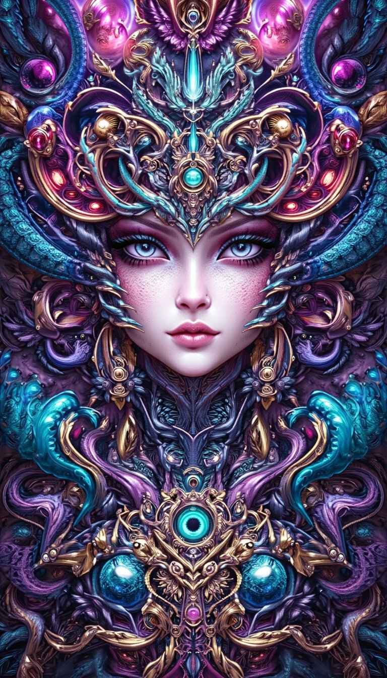 Josef Thoma's digital illustration captures the intricate essence of a steampunk beauty robot, a masterpiece trending on ArtStation. This detailed work features an elaborate composition of gears and clockwork, brought to life with vibrant fantasy colors that enchant the viewer, embodying the imaginative spirit of steampunk artistry.,visionary art style