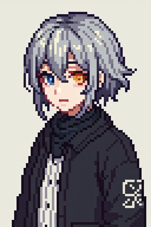 old hag heterochromia pixel art