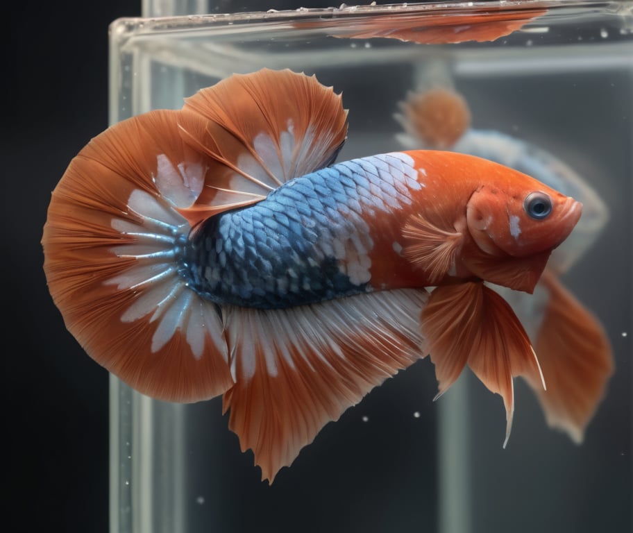 ,betta hmpk,realistic,animal f | image created by LeThAiVN | Tensor.Art