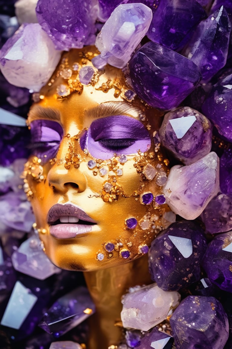 ,Amethyst Face