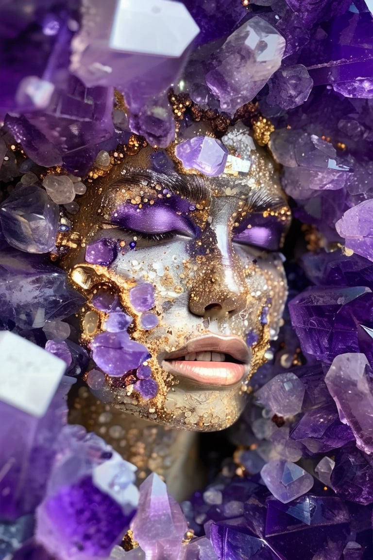 ,Amethyst Face