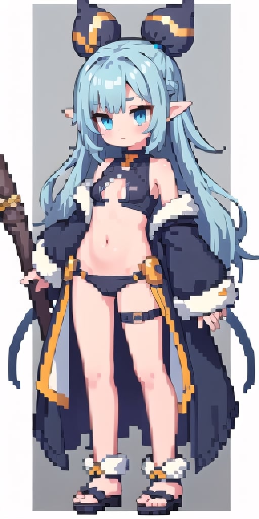 masterpiece,best_quality,,cleavage cutout,1girl,(long_hair),fantasy adventure warrior,loli,long hair,bare shoulder,game character design reference ui,