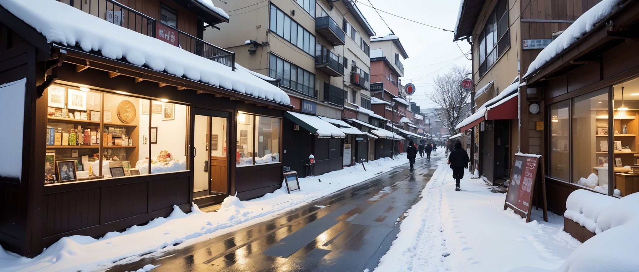 masterpiece, high detailed, photo-realistic,
taiwan taipei city snowy street,