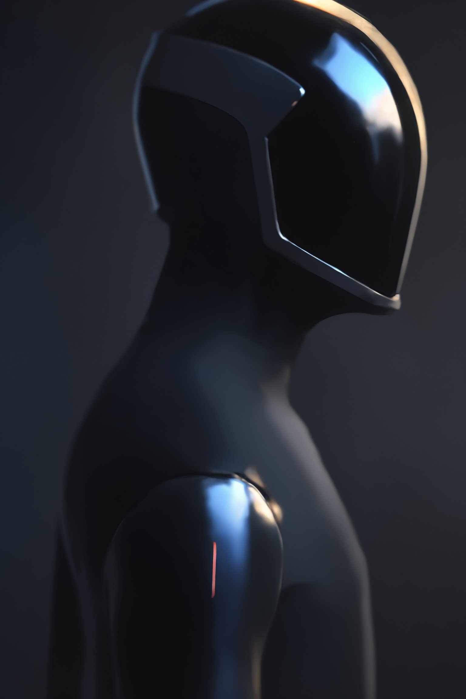 ParallelObserver, colorgalaxy reflected on a reflexive helmet, helmet, 1boy, (leather overcoat), front-view, upperbody, black long coat, detailed, 3d render, unreal engine, colorgalaxy