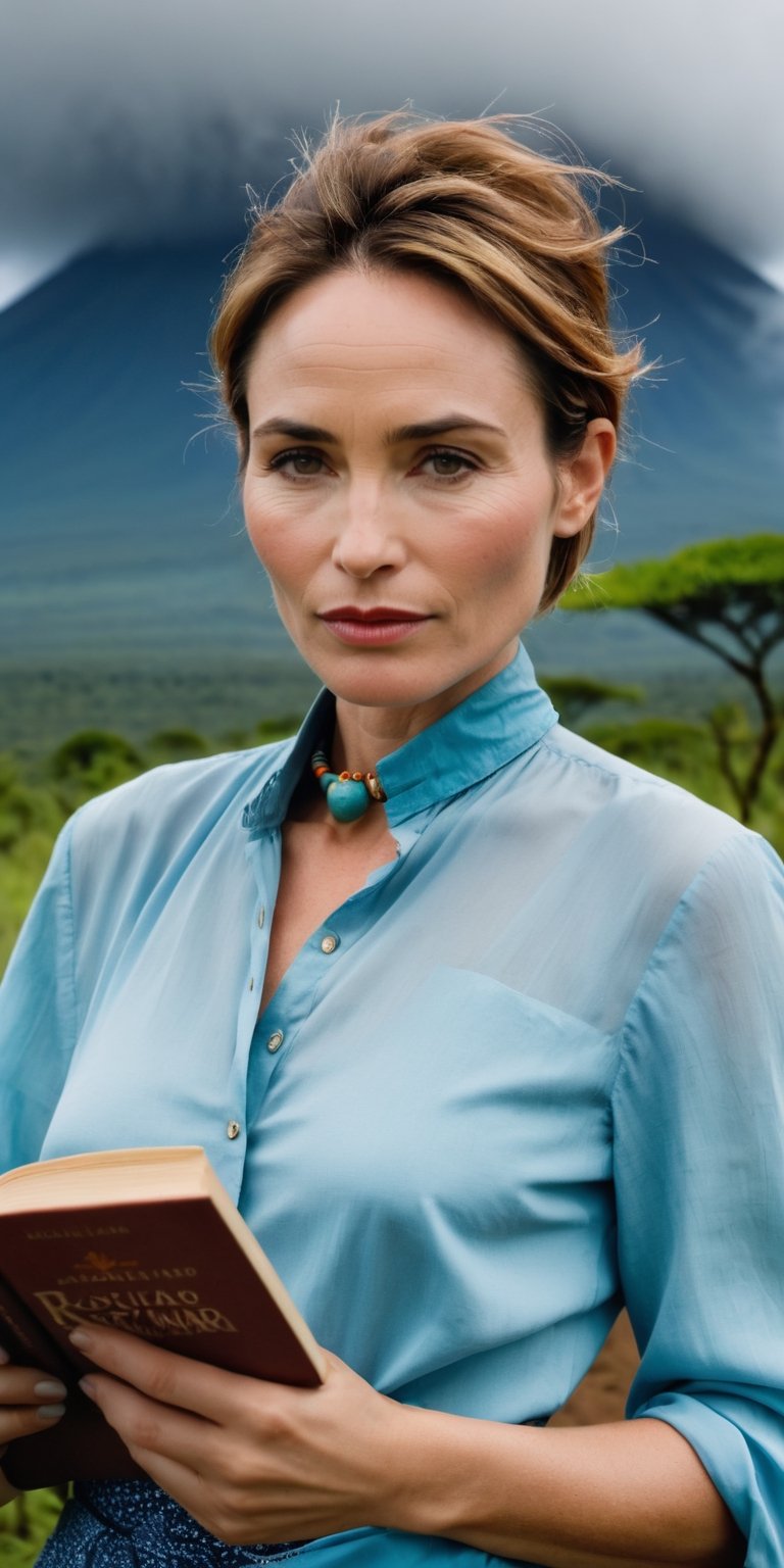 standing pose,Old woman 25 year old,Guinean,similar to Claire Forlani,blueish skin,Obese_petite_breasts,Roman nose,Oval face,Light Brown Eyes,Pouty lips,Color-blocking makeup,Bed Head Hairstyle,Cheeky,Choker necklace,Mount Kilimanjaro,Spring Afternoon Raining,Reading a book															
															
															
															
