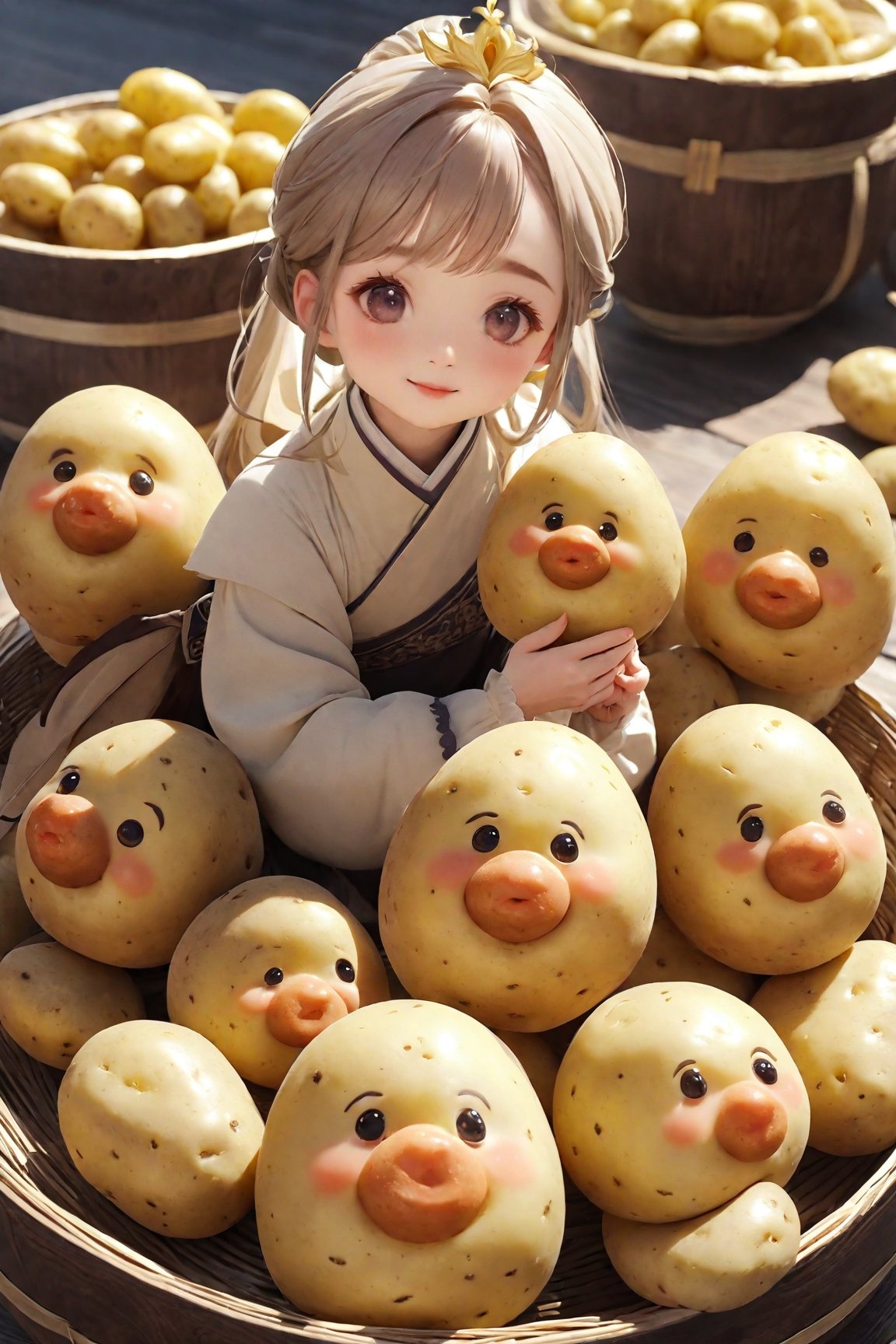 masterpiece, Cute little southern potatoes in Harbin,