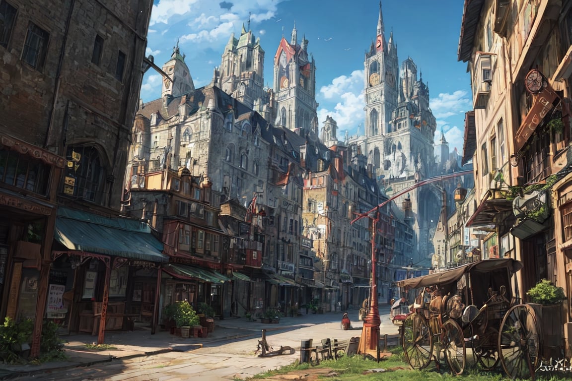 steampunk world,