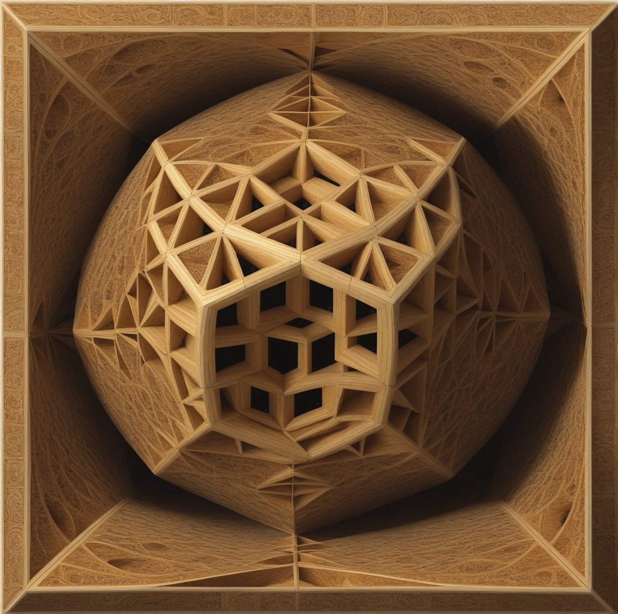 Menger ceramichal, Menger cube, Menger universal curve, fractal dimension of log _{3}(20), impossible forms
