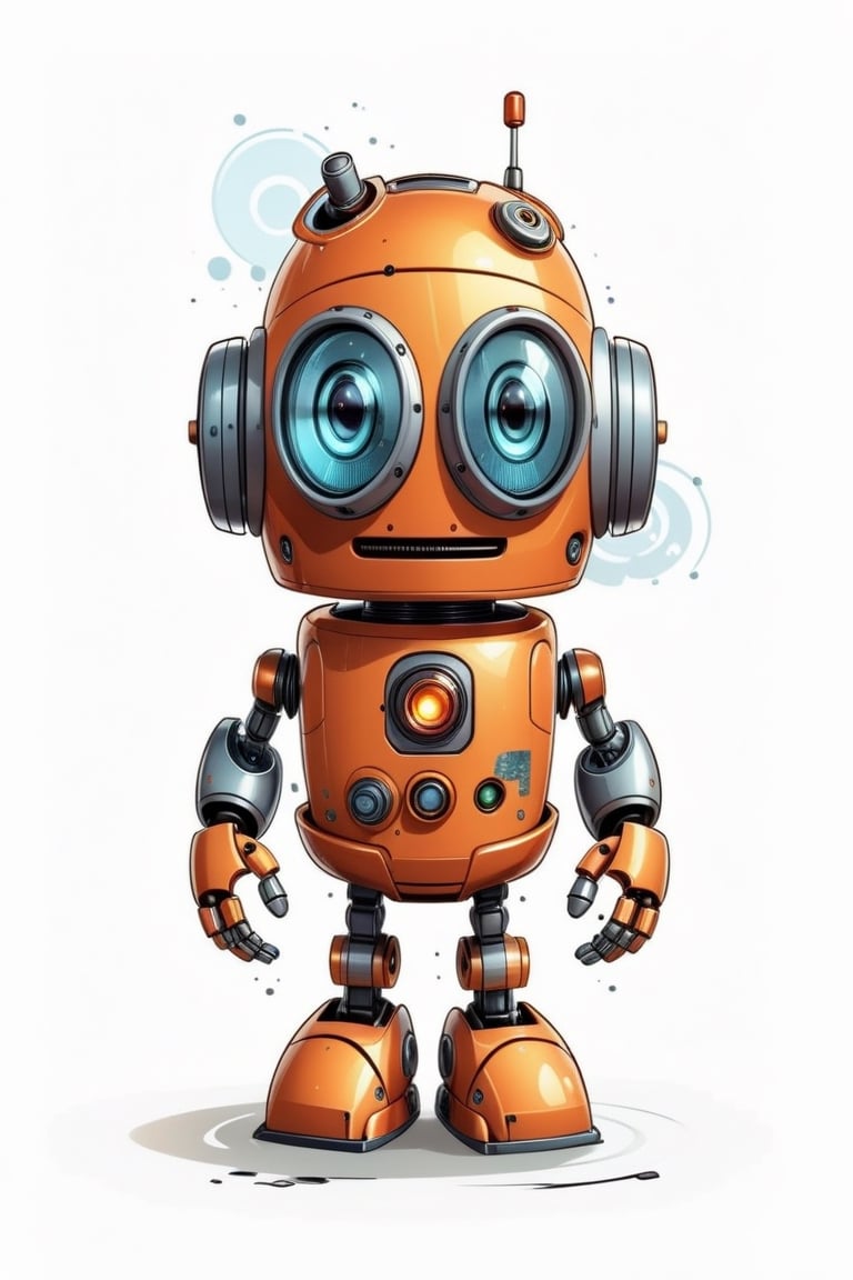 cartoon robot





