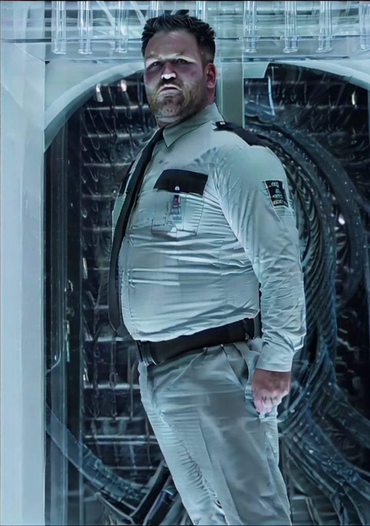 Ty Olsson,1male,facial hair,chubby,be killed