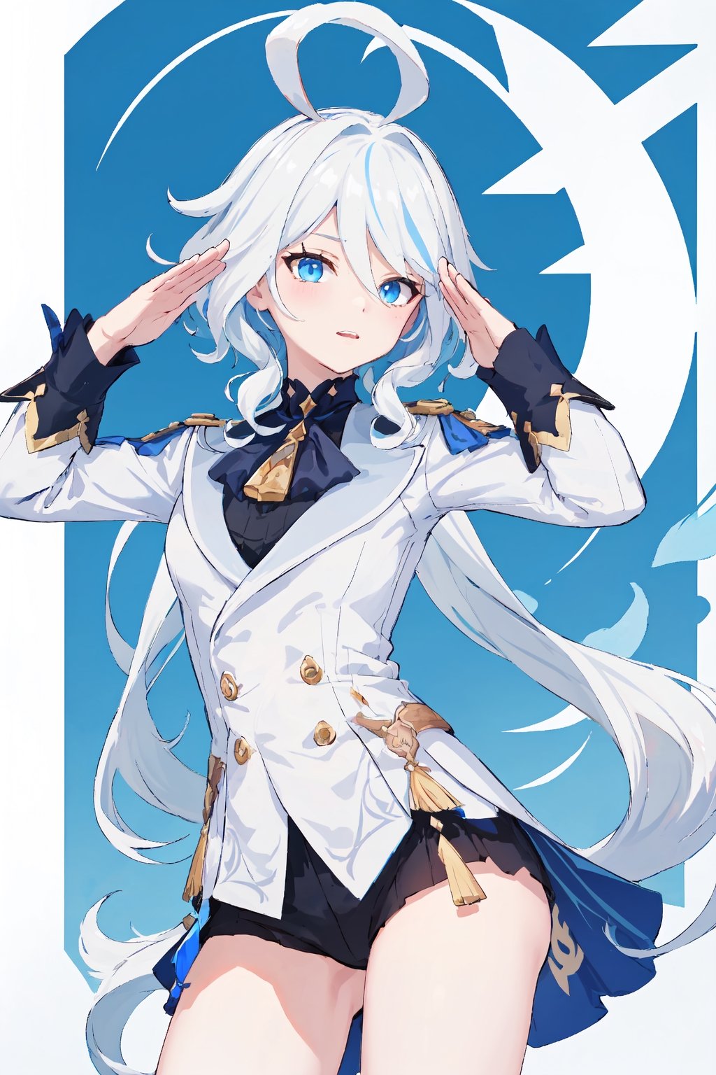 furina
,furina,white hair,
give a salute
dignified,furina \(genshin impact\)