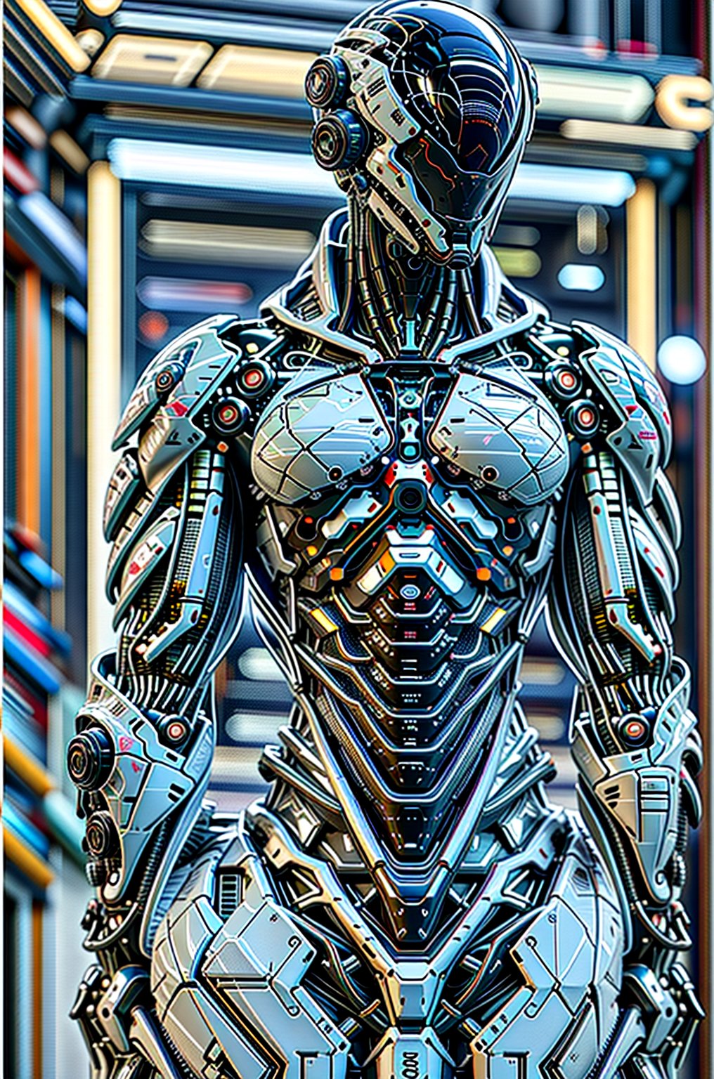 cyborg, robot, mechanical wings, v-fin, science fiction, grey background, energy sword, glowing, holding the sword, Reflection Mapping, Realistic Figure, Hyper Detailed, Cinematic Lighting Photography, hdr, ray tracing, nvidia rtx, super-resolution, unreal 5, subsurface scattering, pbr texturing, post-processing, anisotropic filtering, depth of field, maximum clarity and sharpness, hyper realism, depth of field --ar 51:64 --niji 6 --style raw,urban techwear,leonardo,Sci Fi