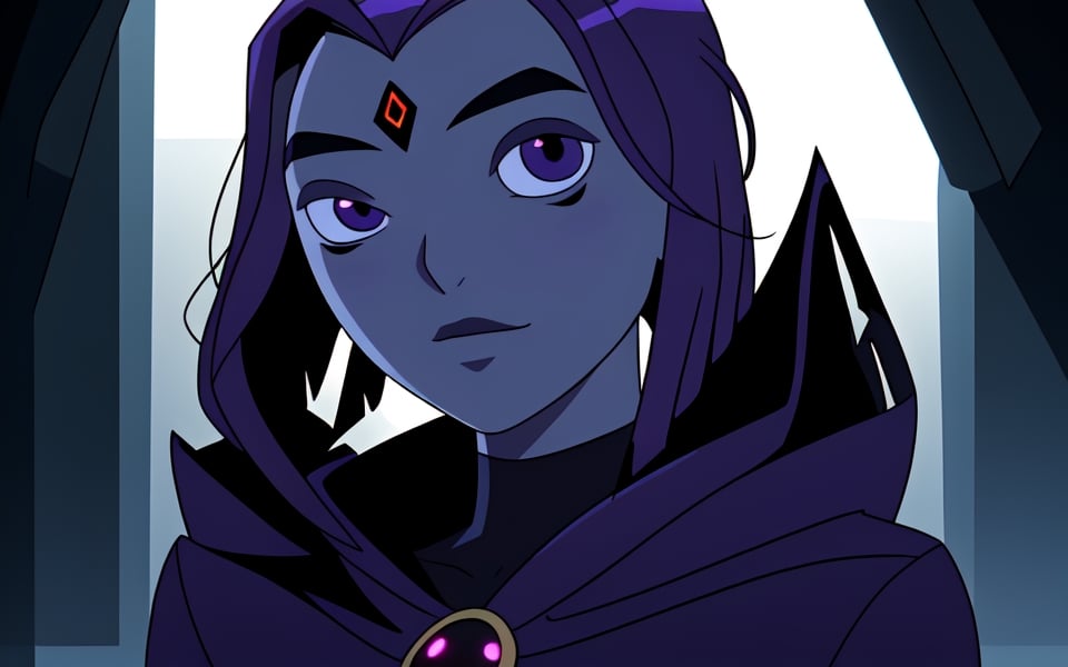 Raven(beautiful detailed Body, beautiful detailed eyes, volumetric lighting)