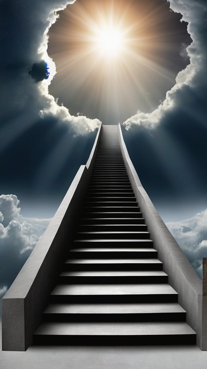 impossible staircase to heaven