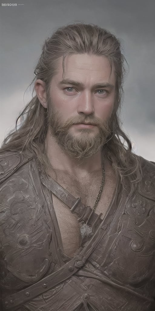 realistic alpha male muscular bearded Viking cinematic photorealistic 