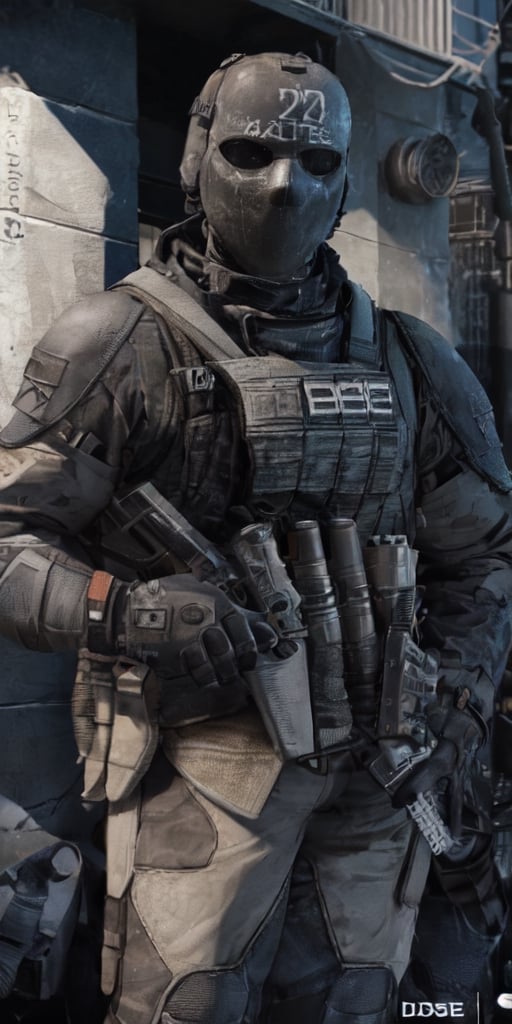 Black Ops elite soldier 