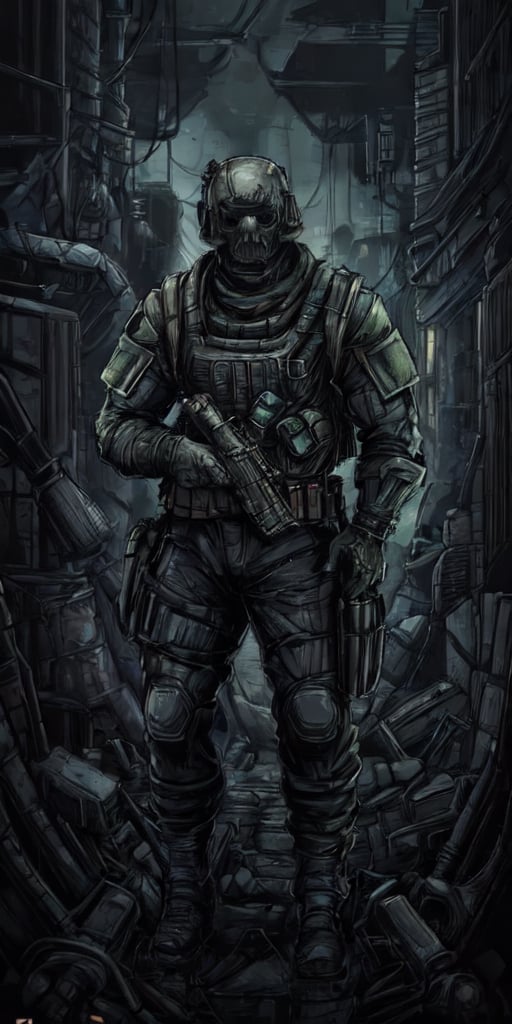 Black Ops elite soldier 