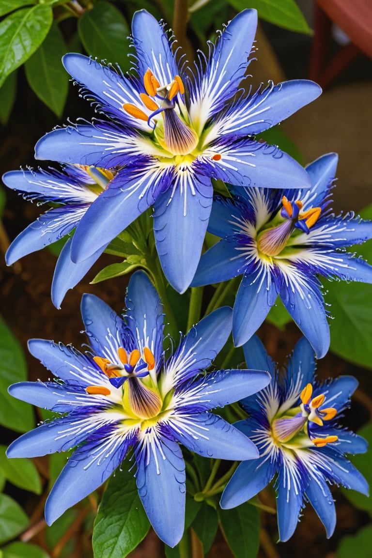 Passiflora caerulea flowers bloomed in the flower garden


normal, common sense, ultra realistic, ultra detailed, Ultra-clear, close-up, Perfectly photo-like, 8K, UHD, photo r3al, ,photo r3al