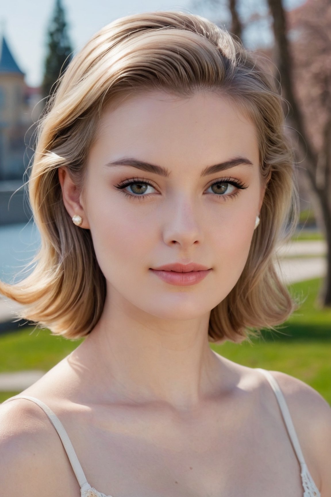 headshot,Nudity,Naked,Nude,No Clothes,Salt and pepper hair,face similar to Grace Kelly,Russian,pale skin,Half-up, half-down Hairstyle,Winged eyeliner makeup,21 year old,Boyish_normal_breasts,headshot,Sunny Day Spring,Posing for a photo




