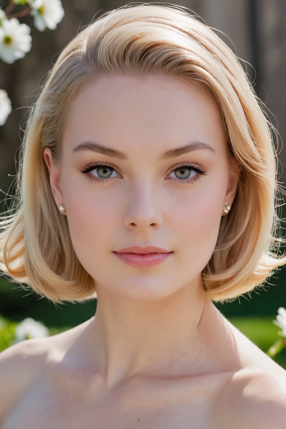 headshot,Nudity,Naked,Nude,No Clothes,Honey-blonde hair,face similar to Grace Kelly,Russian,pale skin,Classic bob Hairstyle,Rosy cheeks makeup,21 year old,Boyish_normal_breasts,headshot,Sunny Day Spring,Posing for a photo




