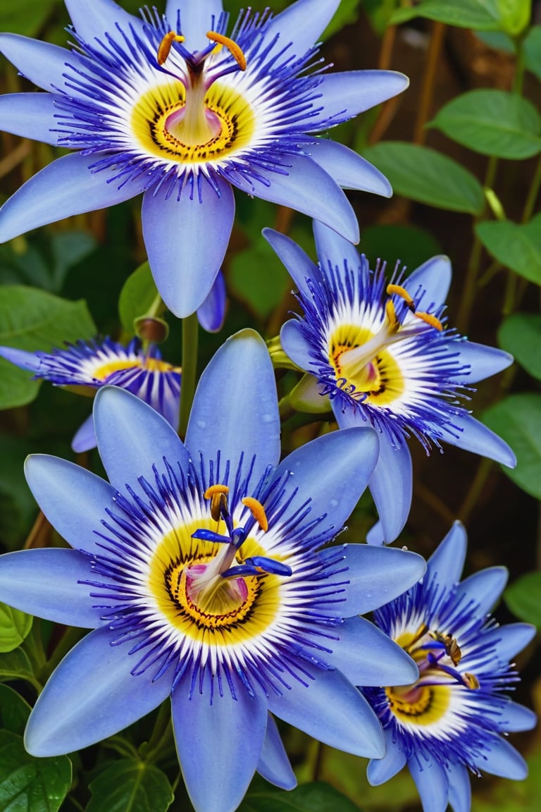 Passiflora caerulea flowers bloomed in the flower garden


normal, common sense, ultra realistic, ultra detailed, Ultra-clear, close-up, Perfectly photo-like, 8K, UHD, photo r3al, ,photo r3al