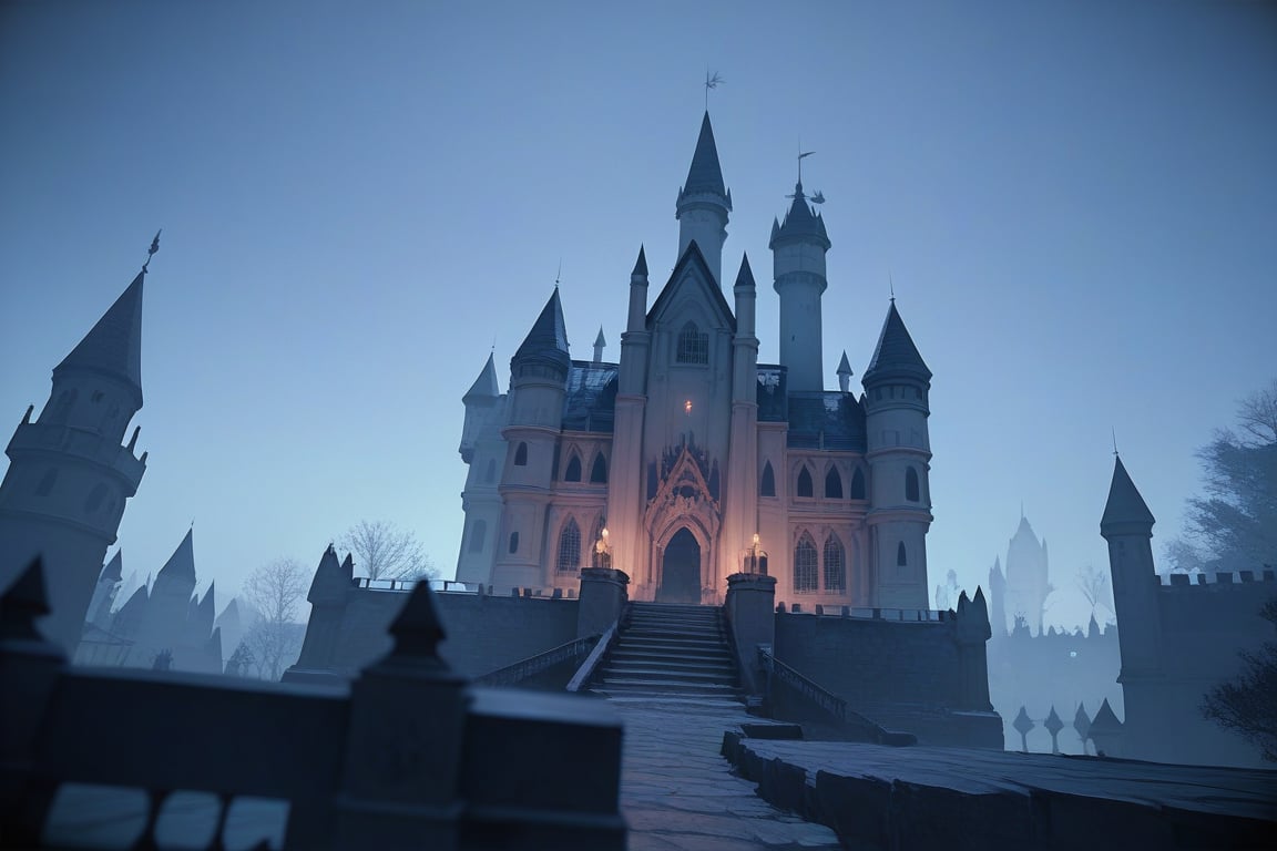 (score_9,score_8_up,score_7_up), 3D, castle, spooky, architecture