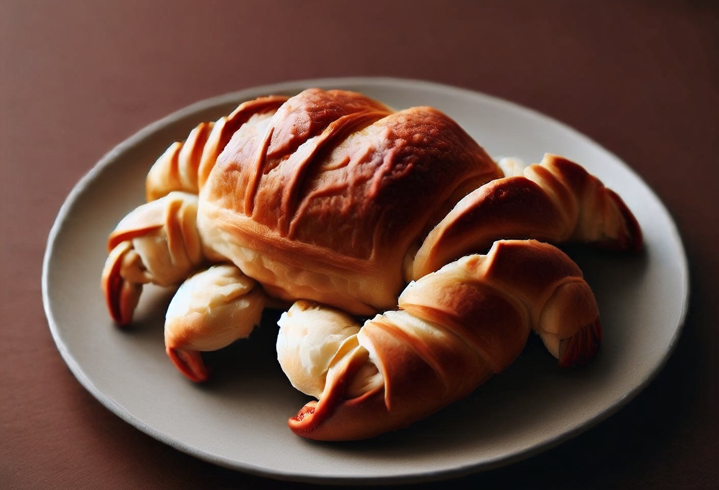 Photo of a crab CroissantStyle